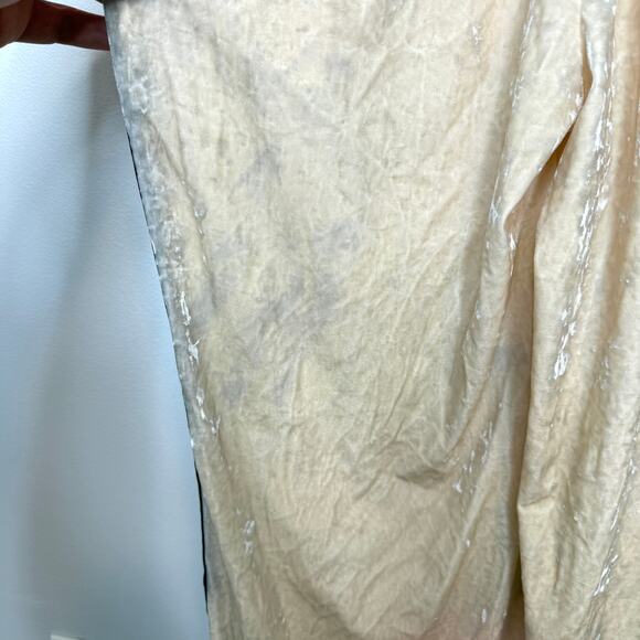 Free People We Are HAH Jump On It Velvet Jumpsuit In Almond Milk Size Large New - Picture 15 of 16